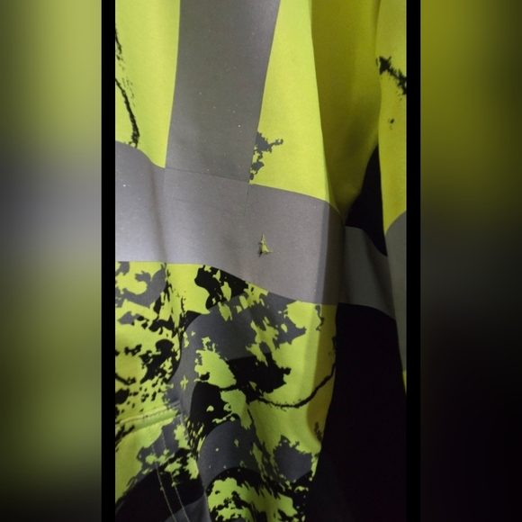 Workers hi vis hoodie - Picture 3 of 8